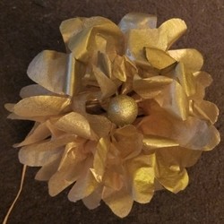 Créer rose papier soie